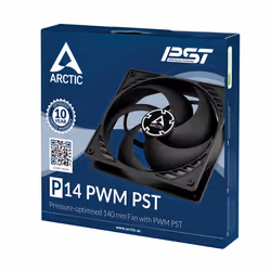 ARCTIC P14 PWM PST Case per computer Ventilatore 14 cm Nero - Vista aggiuntiva 6