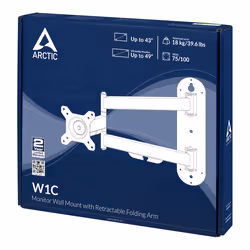 ARCTIC W1C 49" Parete Nero - Vista aggiuntiva 8