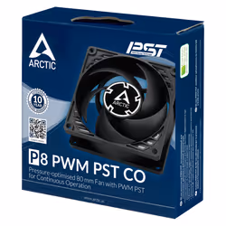 ARCTIC P8 PWM PST CO Case per computer Ventilatore 8 cm Nero - Vista aggiuntiva 6