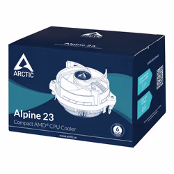 ARCTIC Alpine 23 - Compact AMD CPU-Cooler Processore Raffreddatore d'aria 9 cm Alluminio, Nero 1 pz - Vista aggiuntiva 7