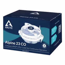 ARCTIC Alpine 23 CO Processore Raffreddatore d'aria 9 cm Alluminio, Nero 1 pz - Vista aggiuntiva 7