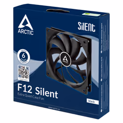 ARCTIC F12 Silent Case per computer Ventilatore 12 cm Nero 1 pz - Vista aggiuntiva 5