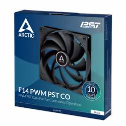 ARCTIC F14 PWM PST CO Case per computer Ventilatore 14 cm Nero 1 pz - Vista aggiuntiva 4
