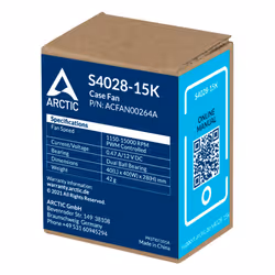 ARCTIC S4028-15K Case per computer Ventilatore 4 cm Nero 1 pz - Vista aggiuntiva 7
