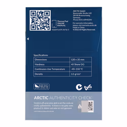 ARCTIC TP-3 compontente del dissipatore di calore Cuscinetto termico - Vista aggiuntiva 6