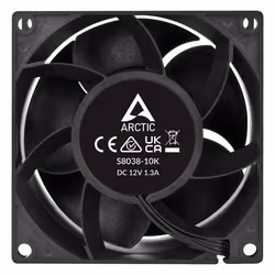 ARCTIC S8038-10K Processore Ventilatore 8 cm Nero 1 pz - Vista aggiuntiva 4