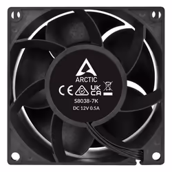 ARCTIC S8038-7K Processore Ventilatore 8 cm Nero 4 pz - Vista aggiuntiva 4