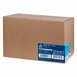 ARCTIC S8038-10K Processore Ventilatore 8 cm Nero 4 pz - Vista aggiuntiva 6