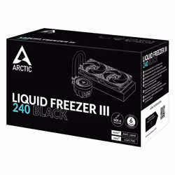 ARCTIC Liquid Freezer III 240 Processore Raffreddatore di liquidi tutto in uno 12 cm Nero 1 pz - Vista aggiuntiva 6