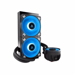 ARCTIC Liquid Freezer III 240 A-RGB Processore Raffreddatore di liquidi tutto in uno 12 cm Nero 1 pz - Vista aggiuntiva 7