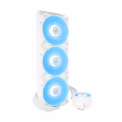 ARCTIC Liquid Freezer III 420 A-RGB Processore Raffreddatore di liquidi tutto in uno 14 cm Bianco 1 pz - Vista aggiuntiva 7