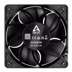 ARCTIC S12038-4K - 3 Pack Case per computer Ventilatore 12 cm Nero 3 pz - Vista aggiuntiva 4