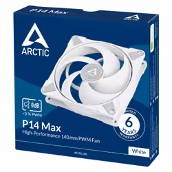 ARCTIC P14 Max (White) Case per computer Ventilatore 14 cm Bianco - Vista aggiuntiva 6