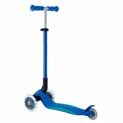 Globber Primo Foldable Plus Lights Bambini Monopattino classico Blu, Blu marino - Vista aggiuntiva 4