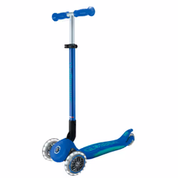 Globber Primo Foldable Plus Lights Bambini Monopattino classico Blu, Blu marino - Vista aggiuntiva 6