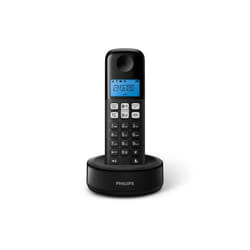 Philips D1611B/34 telefono Telefono DECT Identificatore di chiamata Nero