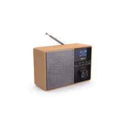 Philips TAR5505/10 radio Portatile Digitale Nero, Grigio, Legno - Vista aggiuntiva 5