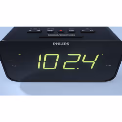 Philips TAR3306/12 sveglia Sveglia digitale Nero - Vista aggiuntiva 8