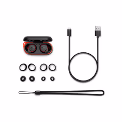 Philips TAA7507BK/00 cuffia e auricolare Wireless In-ear Musica e Chiamate Bluetooth Nero, Rosso - Vista aggiuntiva 6