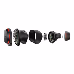 Philips TAA7507BK/00 cuffia e auricolare Wireless In-ear Musica e Chiamate Bluetooth Nero, Rosso - Vista aggiuntiva 8