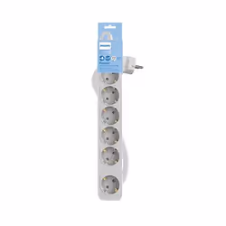 Philips CHP2164W/62 unità di distribuzione dell'energia (PDU) 6 presa(e) AC Bianco