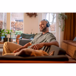 Philips 4000 series TAH4209BL/00 cuffia e auricolare Wireless A Padiglione Musica e Chiamate Bluetooth Blu - Vista aggiuntiva 5
