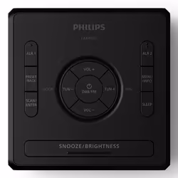 Philips TAR4600/10 sveglia Sveglia digitale Nero - Vista aggiuntiva 4