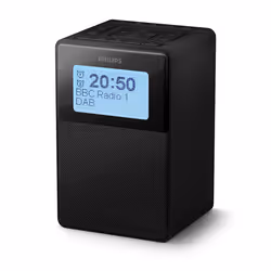 Philips TAR5100/10 sveglia Sveglia digitale Nero