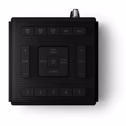 Philips TAR5100/10 sveglia Sveglia digitale Nero - Vista aggiuntiva 4