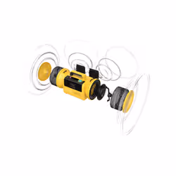 Philips The Tube Altoparlante portatile stereo Giallo 140 W - Vista aggiuntiva 2