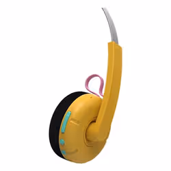 Philips TAMS1YL/00 cuffia e auricolare Con cavo e senza cavo A Padiglione Musica e Chiamate USB tipo-C Bluetooth Giallo - Vista aggiuntiva 3