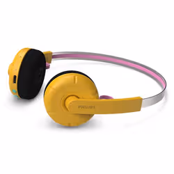 Philips TAMS1YL/00 cuffia e auricolare Con cavo e senza cavo A Padiglione Musica e Chiamate USB tipo-C Bluetooth Giallo - Vista aggiuntiva 6