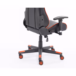 Momo Design MD-GC005A-KR sedia per videogioco Poltrona per gaming Seduta imbottita Nero, Rosso - Vista aggiuntiva 6
