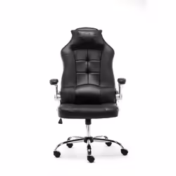 Momo Design MD-GC003OFF-K, Sedia da gaming per PC, 120 kg, Seduta imbottita, Schienale imbottito, Corse, Argento