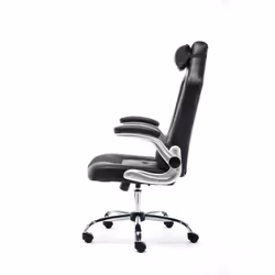 Momo Design MD-GC003OFF-K sedia per videogioco Sedia da gaming per PC Seduta imbottita Nero