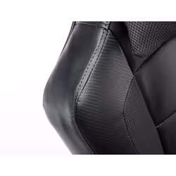 Momo Design MD-GC003OFF-K sedia per videogioco Sedia da gaming per PC Seduta imbottita Nero - Vista aggiuntiva 5