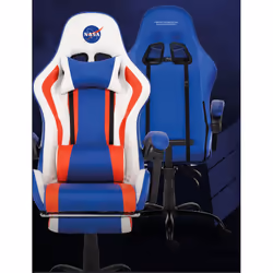 Activision NASA Discovery Sedia da gaming per PC Seduta imbottita Blu, Rosso, Bianco