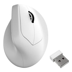 Keychron M5 mouse Universale Mano destra RF Wireless + Bluetooth + USB Type-C Ottico 30000 DPI