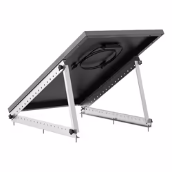 EcoFlow AA-FRAME-28IN, Set di montaggio, Libera installazione, Argento, Superficie in calcestruzzo, 0 - 90°, EcoFlow