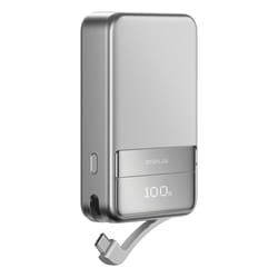 EcoFlow EF-RAPID5000-EU batteria portatile Ioni di Litio 5000 mAh Carica wireless Argento