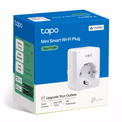 TP-Link TAPO P100M presa intelligente 2300 W Casa, Ufficio Bianco