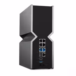 TP-Link Archer BE900 router wireless Multi-Gigabit Ethernet Quad-band (2.4 GHz / 5 GHz-1 / 5 GHz-2 / 6 GHz) Nero, Grigio - Vista aggiuntiva 4