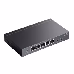 TP-Link TL-SG1005P-PD switch di rete Gigabit Ethernet (10/100/1000) Supporto Power over Ethernet (PoE) Nero - Vista aggiuntiva 4