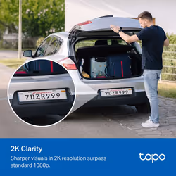 TP-Link Tapo C410 telecamera di sorveglianza Pallottola (forma) Telecamera di sicurezza IP Esterno 2304 x 1296 Pixel Soffitto/muro - Vista aggiuntiva 4