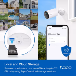 TP-Link Tapo C410 telecamera di sorveglianza Pallottola (forma) Telecamera di sicurezza IP Esterno 2304 x 1296 Pixel Soffitto/muro - Vista aggiuntiva 7