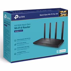 TP-Link Archer AX17 router wireless Gigabit Ethernet Dual-band (2.4 GHz/5 GHz) Nero - Vista aggiuntiva 4
