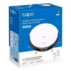 TP-Link Tapo RV20 Mop 0,4 L Senza sacchetto Nero, Bianco - Vista aggiuntiva 4
