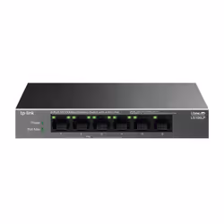 TP-Link LiteWave LS106LP, Non gestito, Fast Ethernet (10/100), Supporto Power over Ethernet (PoE), Montabile a parete