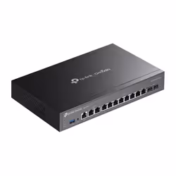 TP-Link Omada ER7412-M2 router cablato 2.5 Gigabit Ethernet, Gigabit Ethernet Nero - Vista aggiuntiva 4