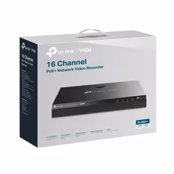 TP-Link VIGI VIGINVR2016H-16MP4TB Videoregistratore di rete (NVR) Nero - Vista aggiuntiva 5